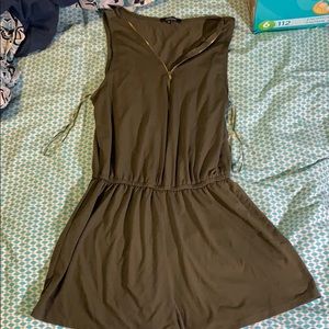 green romper